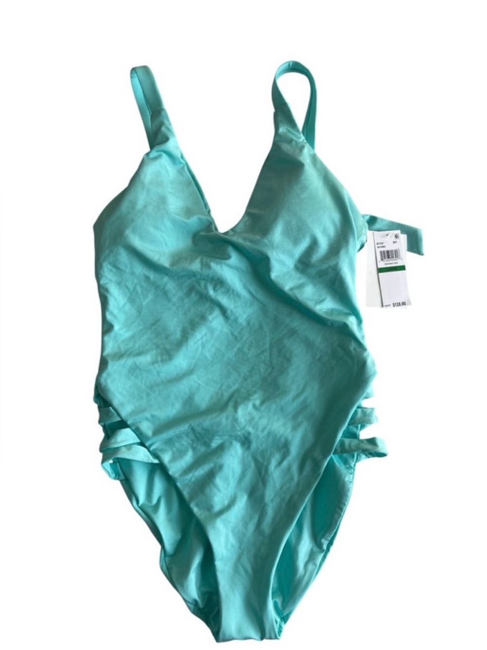 Becca‎ Aqua Blue One Piece Swimsuit